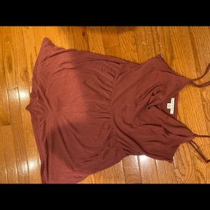 Maroon AE romper